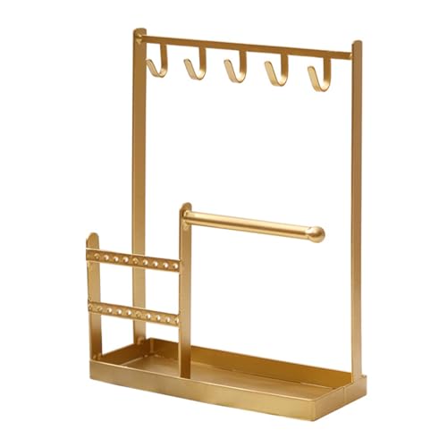 MLWSKERTY Elegante Eingangsorganisatoren Für Schlüssel Und Ohrringe Mit Robusten Multi Funktionalen Haken Und Tablett Für Kleine Gegenstände Home Decors Organisatoren von MLWSKERTY