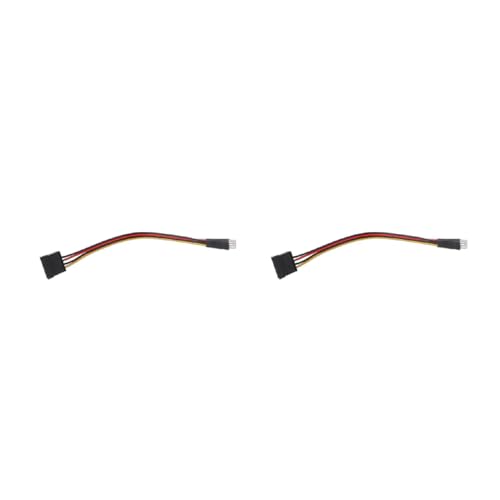 MLWSKERTY Festplatten Stromkabel 4-poliger FDD Floppy Stecker Auf 15-polige Buchse Adapter Konverterkabel Brandneues 35-MB Cache von MLWSKERTY