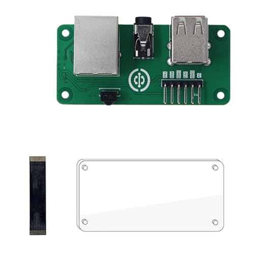 MLWSKERTY Für ZeroW Extension Board Mit Mehrfachverbindung Ethernet USB2.0x2 3 5 Mm 5V 3 3V Stromausgangsadapter MLWSKERTY Für ZeroW Extension Board Mit Mehrfachverbindung Ethernet USB2.0x2 3 5 Mm 5V 3 3V Stromausgangsadapter von MLWSKERTY