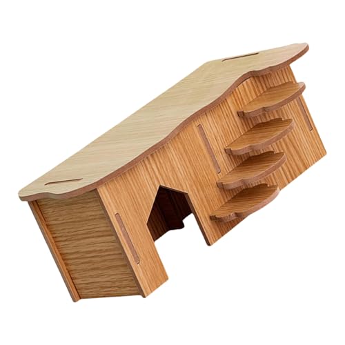 MLWSKERTY Hamster Hausklettern Leiter Natürliche Höhle Kleine Haustier Versteck Für Syrische Hamster Leicht Zu Versammeln Lebensraum Dekore Multifunktionale Haustier Dekore MLWSKERTY Hamster Hausklettern Leiter Natürliche Höhle Kleine Haustier Versteck Für Syrische Hamster Leicht Zu Versammeln Lebensraum Dekore Multifunktionale Haustier Dekore von MLWSKERTY