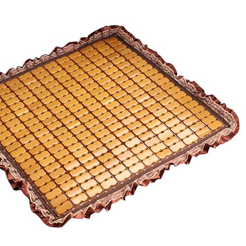 MLWSKERTY Holzkühle Sitze Kissen Matte Square Stuhl Kissen Natürliche Atmungsaktive Matte Für Autositze Sofa Und Bürosstühle Atmungsaktiv MLWSKERTY Holzkühle Sitze Kissen Matte Square Stuhl Kissen Natürliche Atmungsaktive Matte Für Autositze Sofa Und Bürosstühle Atmungsaktiv von MLWSKERTY