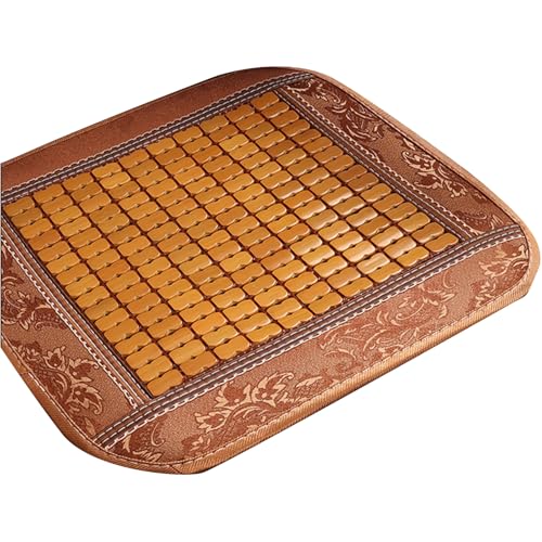 MLWSKERTY Holzkühle Sitze Kissen Matte Square Stuhl Kissen Natürliche Atmungsaktive Matte Für Autositze Sofa Und Bürosstühle Atmungsaktiv MLWSKERTY Holzkühle Sitze Kissen Matte Square Stuhl Kissen Natürliche Atmungsaktive Matte Für Autositze Sofa Und Bürosstühle Atmungsaktiv von MLWSKERTY