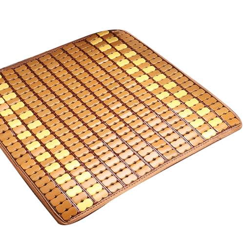 MLWSKERTY Holzkühle Sitze Kissen Matte Square Stuhl Kissen Natürliche Atmungsaktive Matte Für Autositze Sofa Und Bürosstühle Atmungsaktiv MLWSKERTY Holzkühle Sitze Kissen Matte Square Stuhl Kissen Natürliche Atmungsaktive Matte Für Autositze Sofa Und Bürosstühle Atmungsaktiv von MLWSKERTY