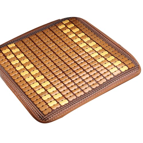 MLWSKERTY Holzkühle Sitze Kissen Matte Square Stuhl Kissen Natürliche Atmungsaktive Matte Für Autositze Sofa Und Bürosstühle Atmungsaktiv MLWSKERTY Holzkühle Sitze Kissen Matte Square Stuhl Kissen Natürliche Atmungsaktive Matte Für Autositze Sofa Und Bürosstühle Atmungsaktiv von MLWSKERTY