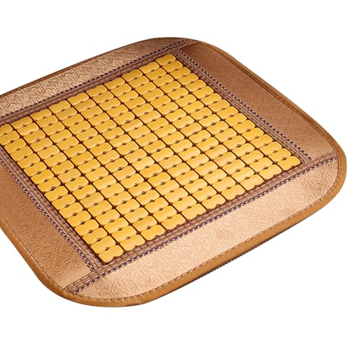 MLWSKERTY Holzkühle Sitze Kissen Matte Square Stuhl Kissen Natürliche Atmungsaktive Matte Für Autositze Sofa Und Bürosstühle Atmungsaktiv MLWSKERTY Holzkühle Sitze Kissen Matte Square Stuhl Kissen Natürliche Atmungsaktive Matte Für Autositze Sofa Und Bürosstühle Atmungsaktiv von MLWSKERTY