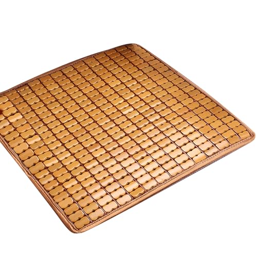 MLWSKERTY Holzkühle Sitze Kissen Matte Square Stuhl Kissen Natürliche Atmungsaktive Matte Für Autositze Sofa Und Bürosstühle Atmungsaktiv MLWSKERTY Holzkühle Sitze Kissen Matte Square Stuhl Kissen Natürliche Atmungsaktive Matte Für Autositze Sofa Und Bürosstühle Atmungsaktiv von MLWSKERTY