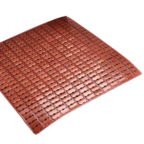 MLWSKERTY Holzkühle Sitze Kissen Matte Square Stuhl Kissen Natürliche Atmungsaktive Matte Für Autositze Sofa Und Bürosstühle Atmungsaktiv MLWSKERTY Holzkühle Sitze Kissen Matte Square Stuhl Kissen Natürliche Atmungsaktive Matte Für Autositze Sofa Und Bürosstühle Atmungsaktiv von MLWSKERTY