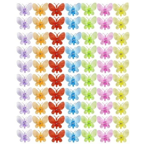 MLWSKERTY Packung Von 70 Kletterpflanzenclips Die Für Orchideen Und Rebedauer Plastikstütze Klemme Innenbereich Freien Freien Gartenbuden Plastik Clips Für Orchideenunterstützung Geeignet Sind von MLWSKERTY