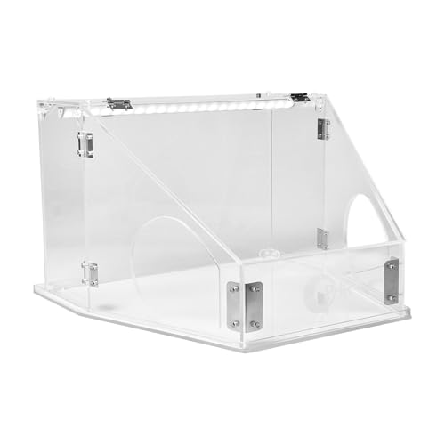 MLWSKERTY Plastikstaubdichtes Schleifbox Mit LED Beleuchtungsmodell Polieren Und Gravur Mit 2 Löchern Praktische Bastelhobbystaubkiste MLWSKERTY Plastikstaubdichtes Schleifbox Mit LED Beleuchtungsmodell Polieren Und Gravur Mit 2 Löchern Praktische Bastelhobbystaubkiste von MLWSKERTY