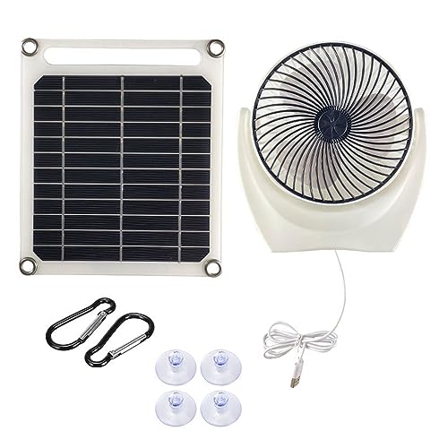 MLWSKERTY Solar Angetriebener Lüfter 6W Solarpanel Wasserdicht Mit Solarabluftvent MLWSKERTY Solar Angetriebener Lüfter 6W Solarpanel Wasserdicht Mit Solarabluftvent von MLWSKERTY