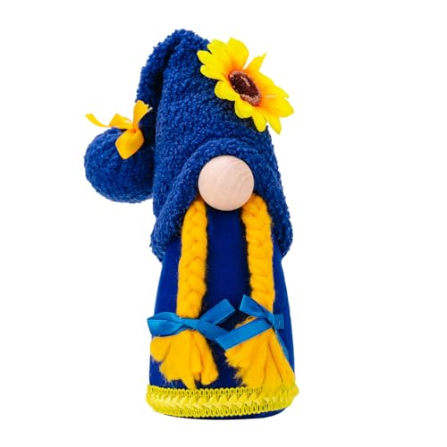 MLWSKERTY Sunflowers Plushie Kitchen Stufe Tablett Decors Decors Sunflowers Schwedische Tomte Skandinavier Figurine Spring Ornamet Schwedische Tomte Skandinavier Figurine von MLWSKERTY
