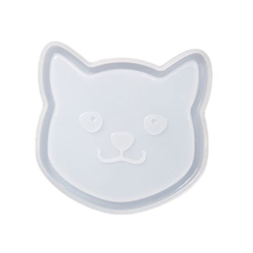 MLWSKERTY Untersetzer Silikonform Stabile Katzen Knochenform Form Tretlager Wärmedämmung Tassenmatte Beton Epoxy Gießform von MLWSKERTY