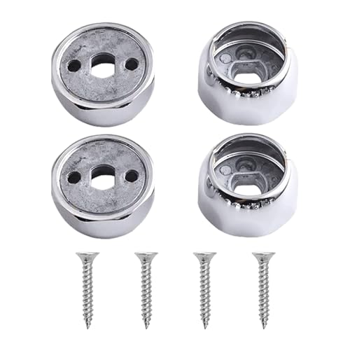 Metallrohranschlüsse Ardrobe Flanschstecker Schrankgelenk Zur Garderobeunterstützung In House & Commercial Use Easy Installation Closet Brackets von MLWSKERTY