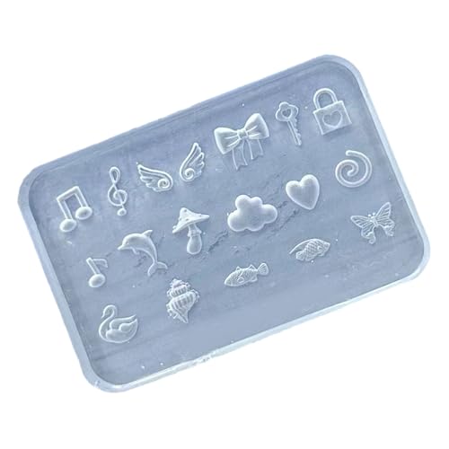 Silikonnägel Verzierung Formen Verschiedene Form Kleine Accessoires Crafting Formen Für Schönheitsbegeisterte Nagel Silikonformwerkzeug von MLWSKERTY