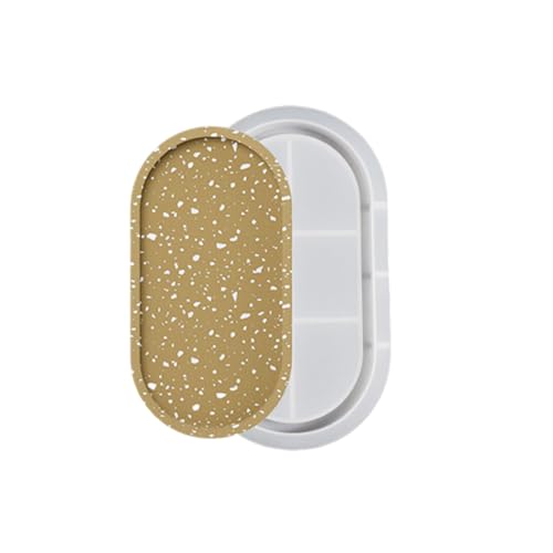 Silikonschalenformen Epoxidharzformen Elliptische Obstschale Silikonmaterial Für Handherstellung Harzkunst Handgefertigte Handwerksform von MLWSKERTY