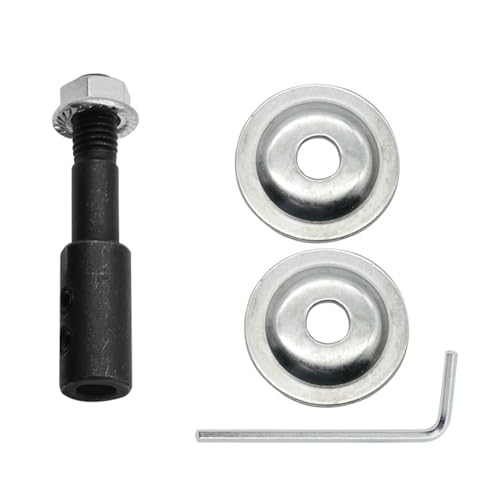 Spindeladapter Linke Und Rechte Schleif Und Polierstab Set Für Elektromotortisch Effizienter Werkzeugstahl Eisen von MLWSKERTY