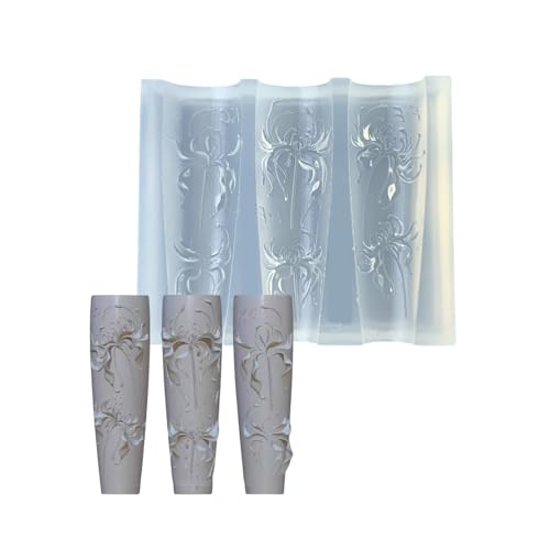 Vielseitige Nägel Kunstform Für Dekorationen Dekorationen Silikonvorlagen Blumenflexible Silikon von MLWSKERTY