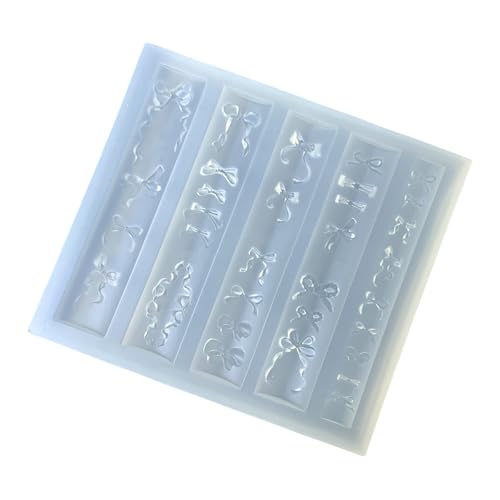 Wiederverwendbare Maniküre Handwerksform Für Einzigartige Bowknot Designs Sicherer Schmuck Set Wiederverwendbare Nägel Art Bowknot Vorlage Anpassbare Nageldesign Form von MLWSKERTY