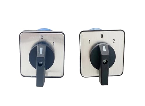MLYHQFMV 1 STÜCKE LW26-32A Umstellung Nockendrehschalter 1-8 Pole Zwei/DREI Position ON Off Dual Power Control(4P 16Terminals) von MLYHQFMV