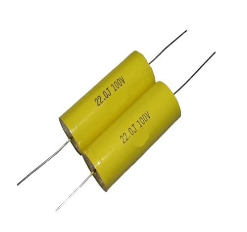 MLYHQFMV 100 V 22 uF 226 j 100 VDC axialer Kupferstift-Frequenzteilungsfilmkondensator, 1–4 Stück(1pcs) von MLYHQFMV