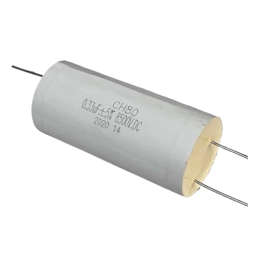 MLYHQFMV CH80Series 0,33UF 8500V DC 0,033UF 5000V Nichtinduktive Folienkondensatoren, 1 Stück(0.33UF 8500V 1pcs) von MLYHQFMV