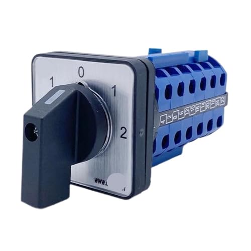 MLYHQFMV LW26-20/6 Nockenschalter Panelmontage Power Rotary Umschaltung 5 Positionen 24 Terminals Schrauben YMW26 MLYHQFMV LW26-20/6 Nockenschalter Panelmontage Power Rotary Umschaltung 5 Positionen 24 Terminals Schrauben YMW26 von MLYHQFMV