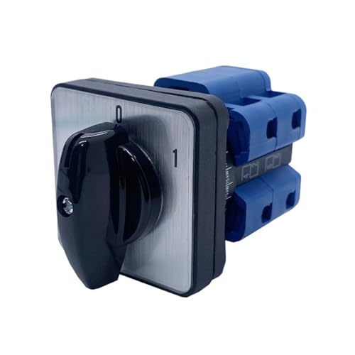 MLYHQFMV LW26-32F/2 0-1 3P 380V Power Master Control Lasttrennschalter Universal Transfertrennschalter Drehnockenschalter 32A MLYHQFMV LW26-32F/2 0-1 3P 380V Power Master Control Lasttrennschalter Universal Transfertrennschalter Drehnockenschalter 32A von MLYHQFMV