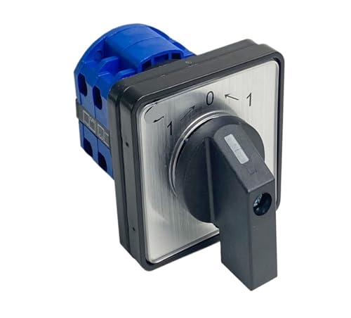 MLYHQFMV LW39B-16B202/2 Nockenschalter Reset Momentaner Drehumschalter Unterbrecher 8 Anschlüsse 3 Positionen Zwei Lasten MLYHQFMV LW39B-16B202/2 Nockenschalter Reset Momentaner Drehumschalter Unterbrecher 8 Anschlüsse 3 Positionen Zwei Lasten von MLYHQFMV