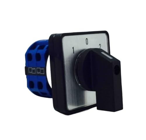MLYHQFMV YMW26-20/2M IP65 Wechsel-Drehnocken-Hauptschalter 20A 2 Pole 3 Positionen mit wasserdichtem Gehäuse(01234 with Box) von MLYHQFMV