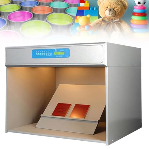 4/5/6 Lichtquellen-Bewertungsschrank Farbabstimmungsbox, Textildruck-Farbabstimmungsschrank Farbabstimmungs-Leuchtkasten Labor-Farbabstimmungsschrank,4lightsources von MLYYYDSS