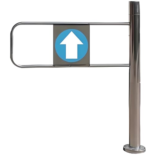 MLYYYDSS Sicherheitstor für den Eingang zum Supermarkt, Eingangsschwingtor, Universal-Schwingtor aus Metall für Lagerhallen, automatisches Schließtor für Bibliotheksgeschäfte Rightdoor-70x100cm von MLYYYDSS