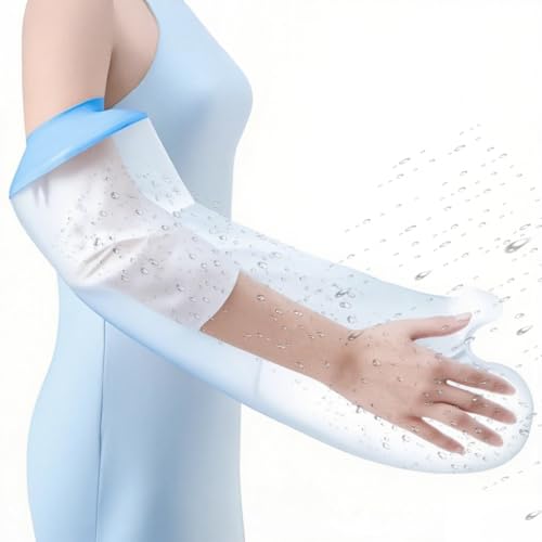 MLZTINGR Duschschutz Arm Pro – Wasserdichter Gipsschutz für Erwachsene | Gipsverband-Schutz für Arm & Hand (Arm and Hand) von MLZTINGR