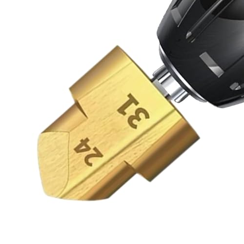 MLqkpwy Bohrer-Bits für Metall, Ale-Bohrer für Holz, Rohrbohrer, robuste Bohrer, Schnellarbeitsstahlbohrer, Fasenbohrer für die meisten Bohrmaschinen MLqkpwy Bohrer-Bits für Metall, Ale-Bohrer für Holz, Rohrbohrer, robuste Bohrer, Schnellarbeitsstahlbohrer, Fasenbohrer für die meisten Bohrmaschinen von MLqkpwy