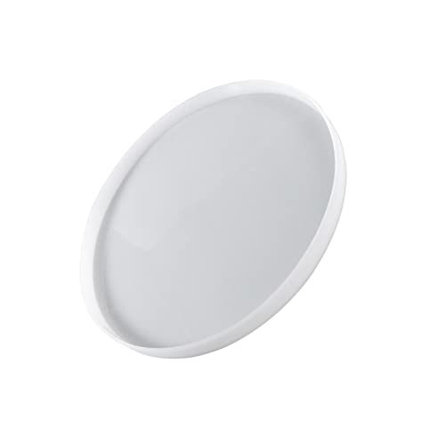 MLqkpwy Epoxidharz Tisch Form | Epoxidharz Silikonformen Rund | Tray Silikonform | Runde Untersetzer Silikonform Gießform Epoxidharz Formen Large Resin Tray Mold von MLqkpwy