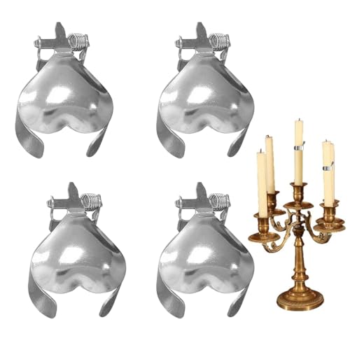 MLqkpwy Kerzenfeuerlöscher, automatischer Kerzenfeuerlöscher, 4 x automatischer Flammenlöscher, Docht – Kerzenlöscher-Set, automatischer Feuerlöscherring, dekorativ von MLqkpwy