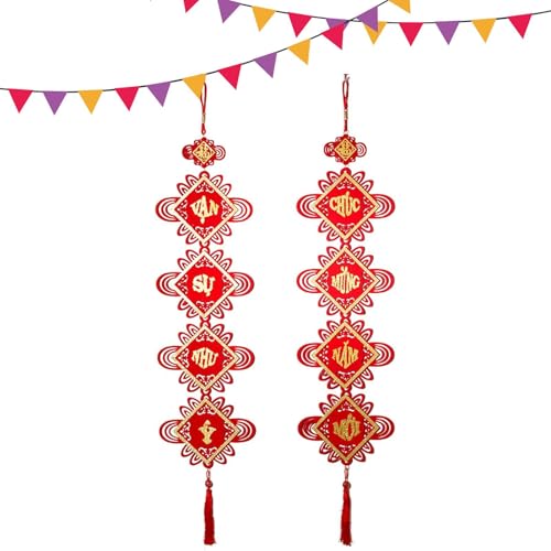 MLqkpwy Vietnamesische Dekorationen für Partys, Vietnamesische Neujahrsdekorationen, Silvesterdekoration 2025, Neujahrs-Tischdekoration, Festivaldekoration, Beflockungsstoff für den MLqkpwy Vietnamesische Dekorationen für Partys, Vietnamesische Neujahrsdekorationen, Silvesterdekoration 2025, Neujahrs-Tischdekoration, Festivaldekoration, Beflockungsstoff für den von MLqkpwy