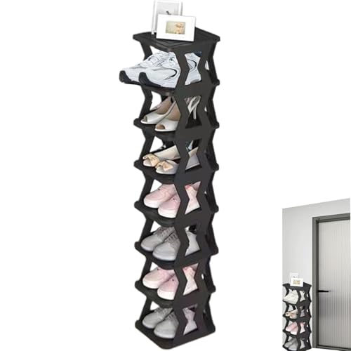 MLqkpwy mit Mehreren Ebenen, mit Mehreren Ebenen für den Eingangsbereich – schmale Schuhaufbewahrung | -Organizer, Kombination von MLqkpwy