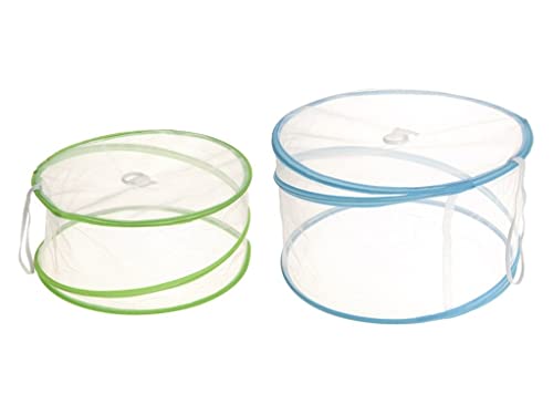 Fliegenhaube 2er Set Speisen-Haube Abdeckung Lebensmittel Kuchenabdeckung Fliegennetz Fliegenhaube 2er Set Speisen-Haube Abdeckung Lebensmittel Kuchenabdeckung Fliegennetz von MM Exclusiv