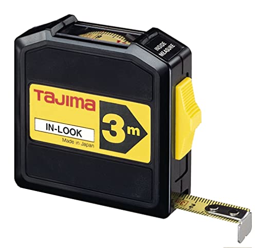 Tajima Maßband (Bandmaß, Taschenmaßband) mit Sichtfenster, ABS-Gehäuse, Breite 13mm, Länge 3m - INL30MY Tajima Maßband (Bandmaß, Taschenmaßband) mit Sichtfenster, ABS-Gehäuse, Breite 13mm, Länge 3m - INL30MY von Tajima