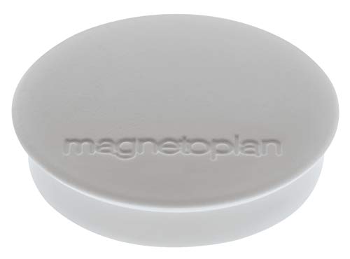 Rundmagnet discofix standard, Tragkraft 700g, 30mm ø, 8mm hoch, blau von magnetoplan