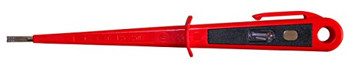 H + H Werkzeug 45800 Europrüfer/Spannungsprüfer/Phasenprüfer bis 250V GS geprüft nach VDE 0680 Made in Germany, 190 mm H + H Werkzeug 45800 Europrüfer/Spannungsprüfer/Phasenprüfer bis 250V GS geprüft nach VDE 0680 Made in Germany, 190 mm von H + H WERKZEUG