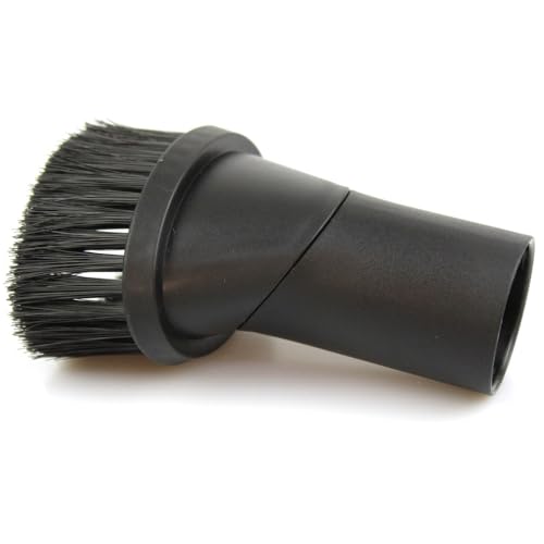 Premium Staubsauger Möbelbürste, Möbeldüse geeignet für Koenic, Koenig, Krups, Kärcher | mit Schwenkkopf/Drehgelenk | Durchmesser: 35mm | Farbe: Schwarz | Staubsaugerdüse - Zubehör von MM Trading