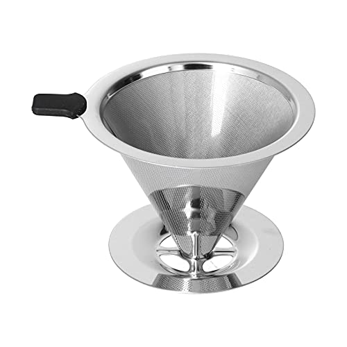 105 -mm -Kaffeefilter aus Edelstahl -Trichter vom Außendurchmesser genauer Kaffee -Tropf -Heim- und Bürogebrauch von MMABEUTF