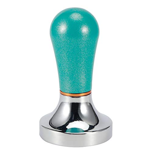 Aluminiumlegierung Kaffee Manipulation Pulver gepresstes Hammer Easy Tamping für Kaffeeliebhaber rot hellblau dunkelblau (Hellblau) von MMABEUTF