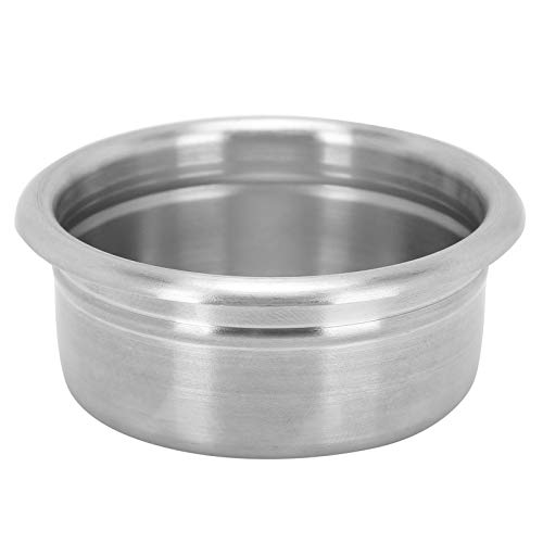 Doppelte Tasse Edelstahl Kaffeefilter korb Profession eller Kaffees ieb 58mm unter Druck haltiges Filter korb Silber für Kaffee maschinen Doppelte Tasse Edelstahl Kaffeefilter korb Profession eller Kaffees ieb 58mm unter Druck haltiges Filter korb Silber für Kaffee maschinen von MMABEUTF