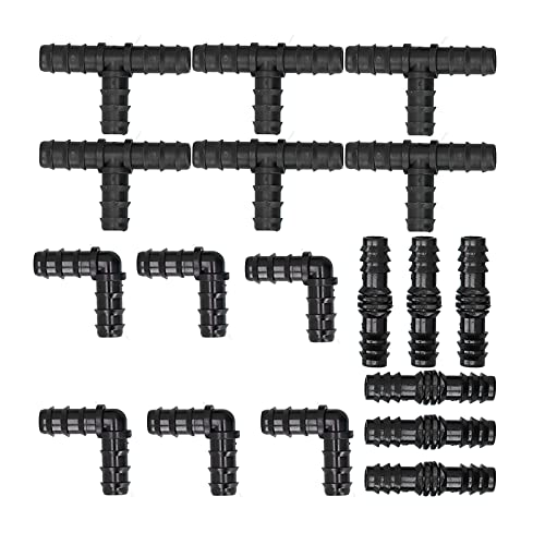 Für 18pcs/Set, für Schlauchanschluss, Tropfbewässerungssystem, Garten 1/2 Schlauch Tropfbewässerungszubehör Für 18pcs/Set, für Schlauchanschluss, Tropfbewässerungssystem, Garten 1/2 Schlauch Tropfbewässerungszubehör von MMABEUTF