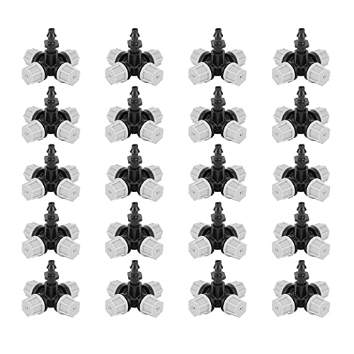 Für 20pcs, für Cross -Misting -Sprinkler, Stachelanschluss, Gartenbewässerungszubehör -Ausstattung Für 20pcs, für Cross -Misting -Sprinkler, Stachelanschluss, Gartenbewässerungszubehör -Ausstattung von MMABEUTF