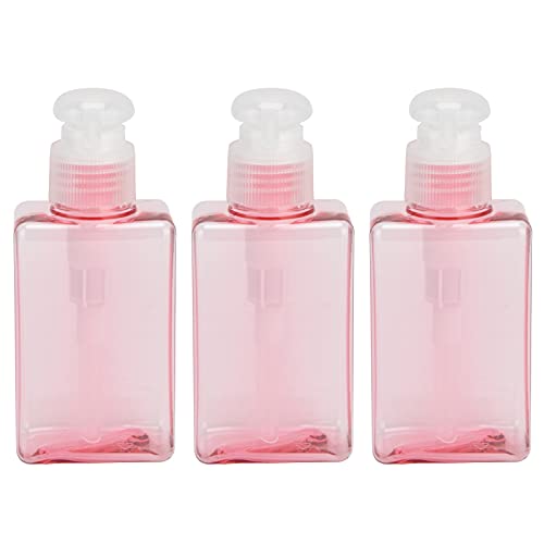 Für 3pcs, für 100 ml nachfüllbare Plastikpumpenflasche, Lotion Seifenspender Flüssigkeitsbehälter für Shampoo -Körperwäsche von MMABEUTF