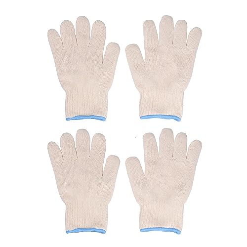 Für BBQ -Ofen für thermische isolierte Handschuhe, 2 Paare, 300 ℃ hitzebeständig, nicht schlupfhaft, Anti -Verbringung von MMABEUTF