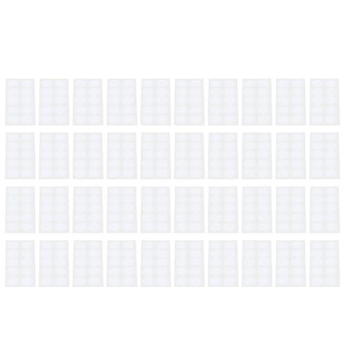 Für Clear Mate, für Pierced Ears Ear Lobe Support Patch, eliminiert zerrissenes Aussehen von Stretched Piercings, verhindert Tränen, 400 Count von MMABEUTF